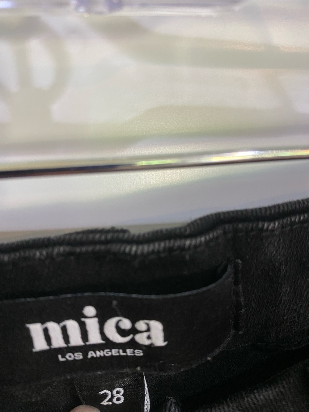 Mica Black Straight-Leg Jeans - Classic Everyday Style - Picture 2 of 8